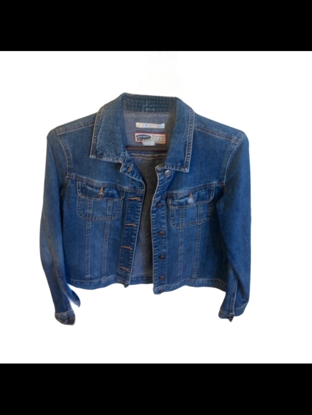 Old Navy Blue Women's Denim Jacket - Classic Jean Style